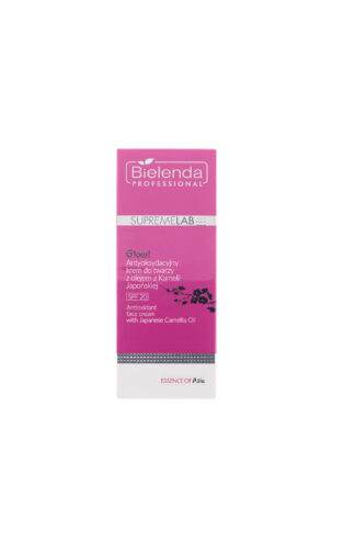 Bielenda Professional – Supremelab Essence Of Asia – Antyoksydacyjny Krem Do Twarzy z Olejem z Kamelii Japońskiej SPF 20, 50 ml