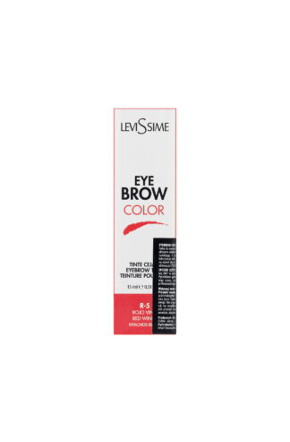 Farba do brwi LevisSime Eyebrow Color 15 ml – Red Wine