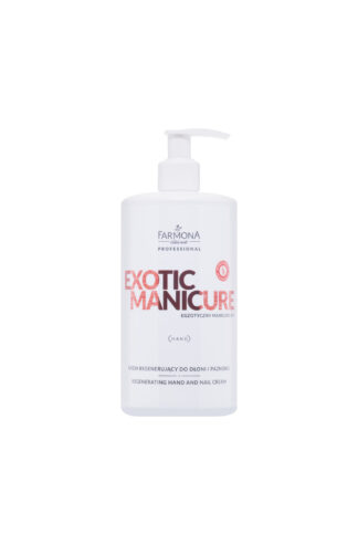 Farmona Exotic Manicure – Regenerujący Krem Do Dłoni I Paznokci 500 ml