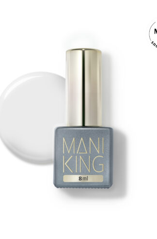 MANI KING Lakier Hybrydowy M002 Snow White – 8ml