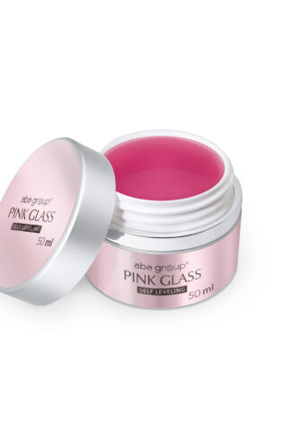 PINK GLASS SELF LEVELING GEL Aba Group 50ml – samopoziomujący żel transparentny o subtelnym, różowym połysku