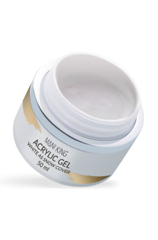 MANI KING ACRYLIC GEL White as Snow Cover – akrylożel do paznokci – 50ml