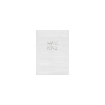 MANI KING Dual Forms Formy do akrylożelu Square (UP) (120 szt)