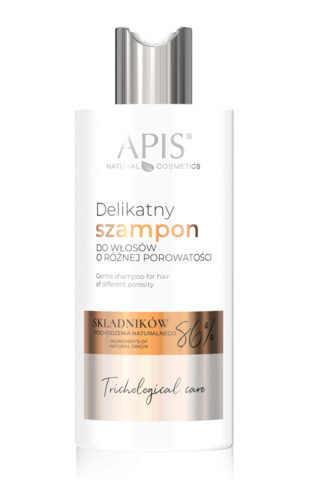 APIS – Delikatny szampon do włosów o różnej porowatości, 300 ml (6419)