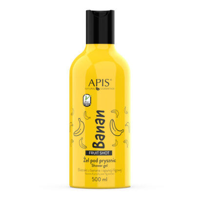 APIS – FRUIT SHOT – Bananowy żel pod prysznic, 500 ml (7294)