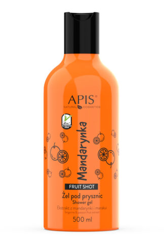 APIS – FRUIT SHOT – Mandarynkowy żel pod prysznic, 500 ml (7287)