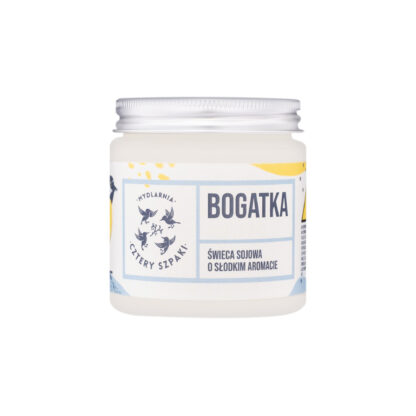 Mydlarnia Cztery Szpaki – Świeca sojowa BOGATKA – 100 g