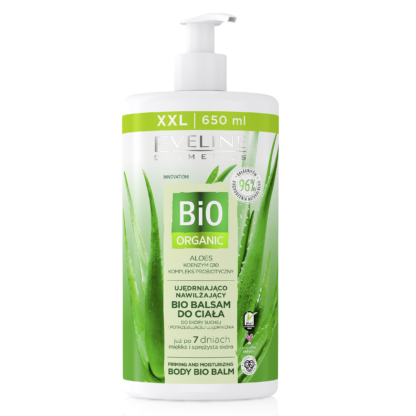 Eveline Cosmetics – BIO ORGANIC – Ujędrniająco nawilżający balsam do ciała, 650 ml