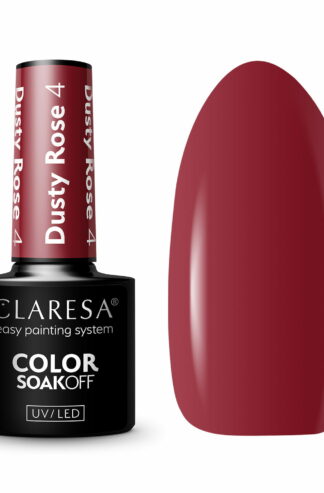 Claresa Lakier hybrydowy DUSTY ROSE 4 – 5g