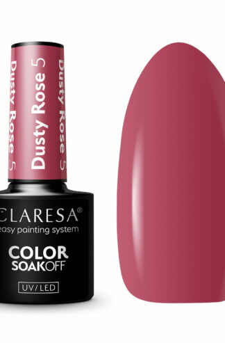 Claresa Lakier hybrydowy DUSTY ROSE 5 – 5g