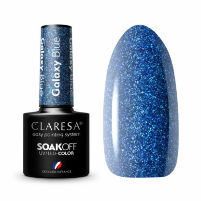 Claresa Lakier hybrydowy GALAXY BLUE – 5g