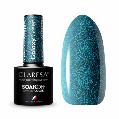 Claresa Lakier hybrydowy GALAXY GREEN – 5g