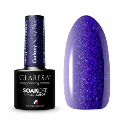 Claresa Lakier hybrydowy GALAXY NAVY BLUE – 5g