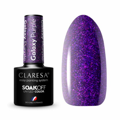 Claresa Lakier hybrydowy GALAXY PURPLE – 5g