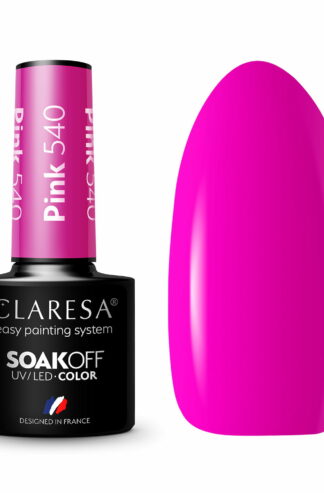 Claresa Lakier hybrydowy PINK 540 – 5g