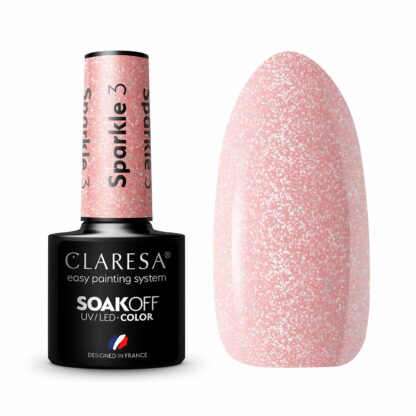 Claresa Lakier hybrydowy SPARKLE 3 – 5g