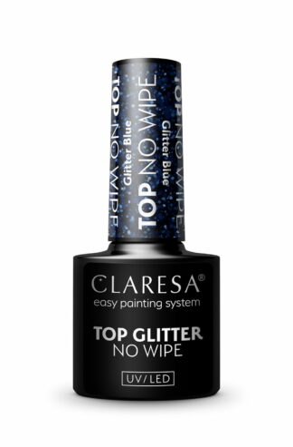 Claresa Top No Wipe Glitter Blue – 5g