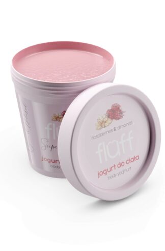 Fluff Jogurt do ciała Maliny z Migdałami 180 ml