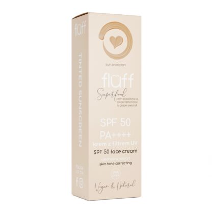 Fluff Krem SPF 50 wyrównujący koloryt skóry 50 ml