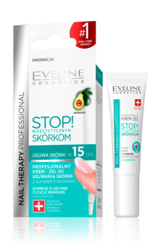 Eveline Cosmetics – NAIL THERAPY – Profesjonalny krem-żel do usuwania skórek, 12 ml