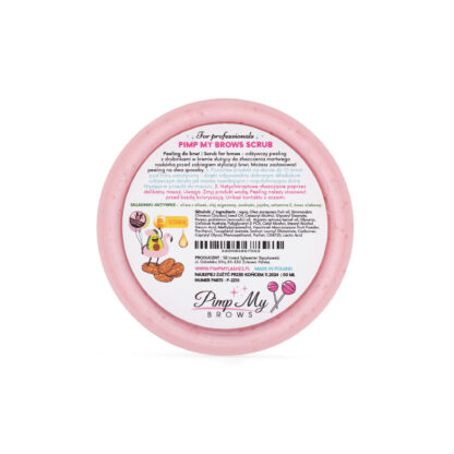 Pimp My Lashes – Pimp My Brows Donat Scrub – Peeling do brwi