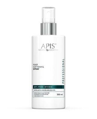 APIS- API-PODO INTENSE Spray zmiękczający do stóp z kwasem mlekowym 10% i mocznikiem 30%, 300ml (55025)