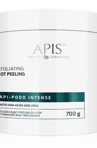 APIS- API-PODO INTENSE Złuszczający peeling do stóp z kwasami AHA i mocznikiem, 700g (55015)