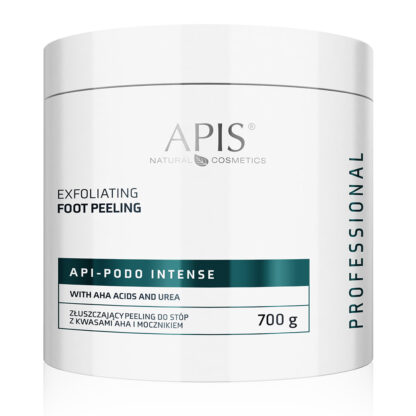 APIS- API-PODO INTENSE Złuszczający peeling do stóp z kwasami AHA i mocznikiem, 700g (55015)