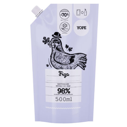 YOPE Refill Mydło Figa 500ml