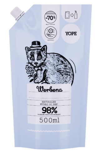 YOPE Refill Mydło Werbena 500ml