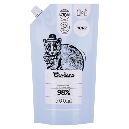 YOPE Refill Mydło Werbena 500ml