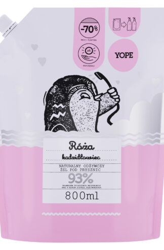 YOPE Żel Kadzidłowiec I Róża Refill 800ml