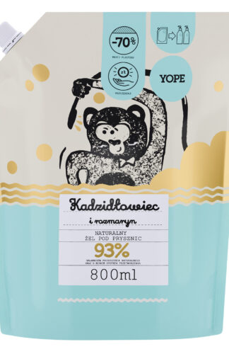 YOPE Żel Kadzidłowiec i Rozmaryn Refill 800ml