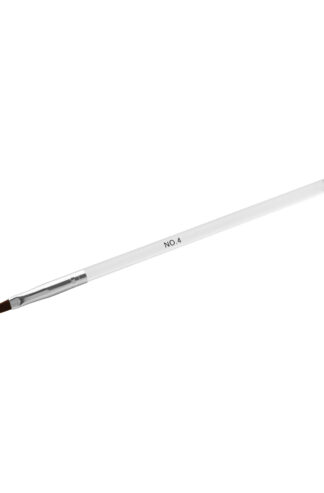 Pędzelek do żelu transparent #4