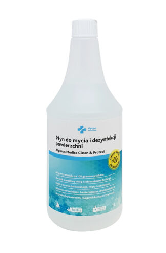 Alpinus Medica Clean & Protect płyn do dezynfekcji powierzchni 1L