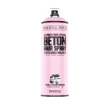 Immortal BETON – Lakier Matowy Hair Styling, 500 ml