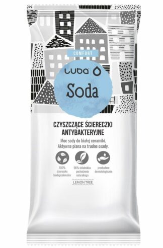 Luba Comfort – Czyszczące Ściereczki Antybakteryjne Soda, 24 szt.