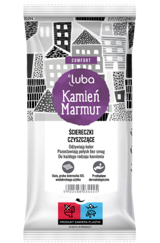 Luba Comfort – Ściereczki do powierzchni kamiennych, 32 szt.