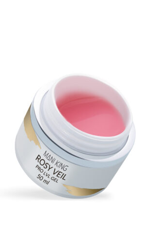 WYPRZEDAŻ – MANI KING PRO LVL GEL Rosy Veil – żel samopoziomujący – 50ml, data ważności – 22.03.2024