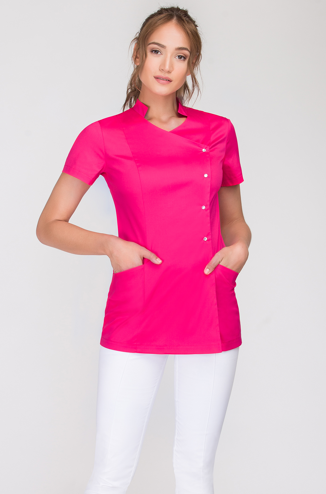 Fartuszek Kosmetyczny Isabel AMARANT 36 Fartuszek Kosmetyczny Isabel AMARANT 36