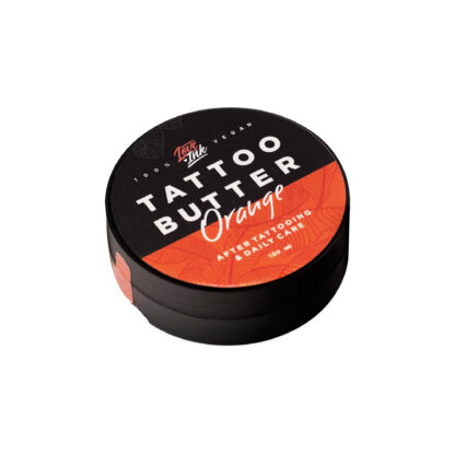 WYPRZEDAŻ – Loveink – Masełko Tattoo Butter Orange, 100 ml – Uszkodzone opakowanie