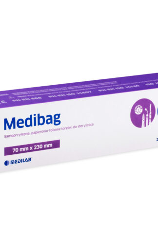 MediBag – Torebki do sterylizacji 70mm x 230mm (200szt)