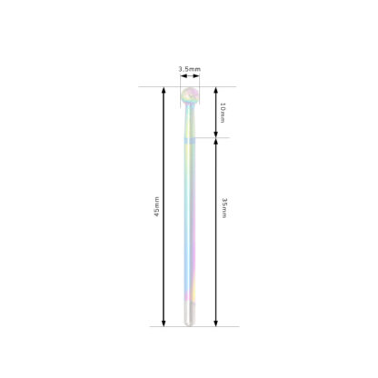 Aba Group Frez diamentowy 720-15 R, kula (RAINBOW)