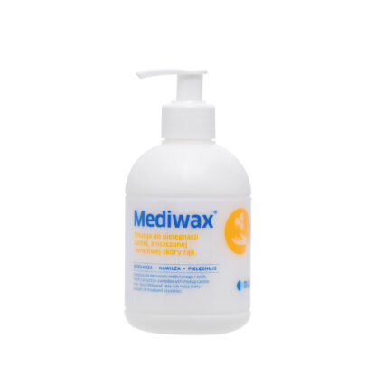 WYPRZEDAŻ – Mediwax 330 ML Emulsja na bazie wosku pszczelego do pielęgnacji skóry, Uszkodzona pompka