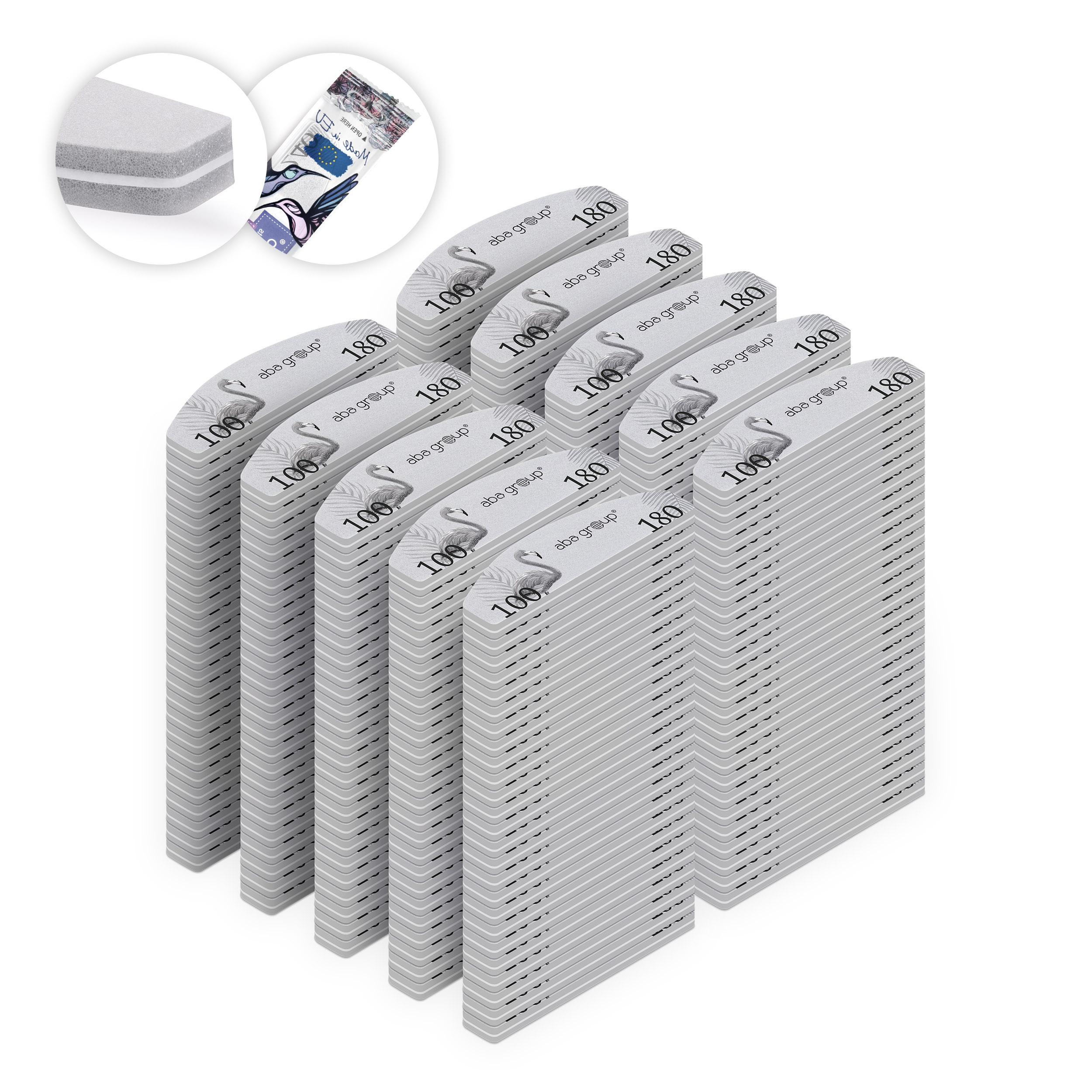 15158H2_Aba_Group_BEZPIECZNY_PAKIET_sweet_polerka_mini_PÓŁKSIĘŻYC_100x180_-_FLAMING_250szt